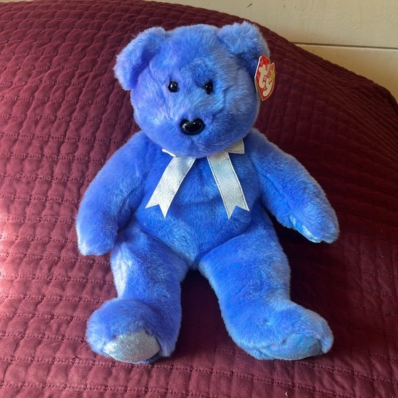 TY Beanie Buddy - CLUBBY 2 the Bear (13.5 inch) - MWMTs Stuffed Animal Toy - Picture 1 of 6